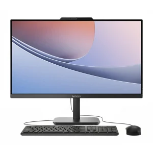 PC ALL-IN-ONE LENOVO CORE I3-N305 V100 AIO (13BE004ALD) PANTALLA 23.8″ FHD IPS, RAM 8GB, SSD 512GB, INTEL UHD GRAPHICS, FREEDOS, BLACK